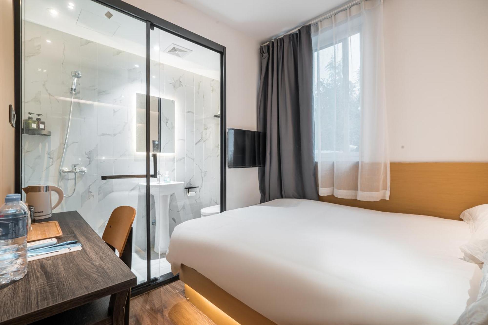 Joy Hongqiao Airport And Railway Hotel Shanghai Exterior foto